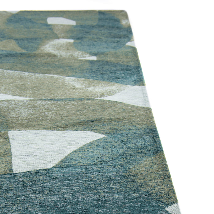 Lola & Moi My Way Vloerkleed - Teal  - 80 x 150 cm