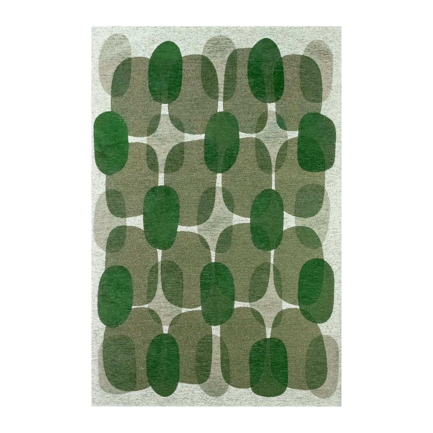 Lola & Moi Café Vloerkleed - Hedgerow Green  - 170 x 240 cm