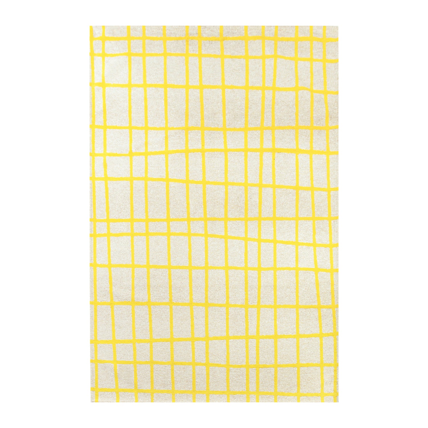Lola & Moi Caro Vloerkleed - Bright Yellow  - 170 x 240 cm