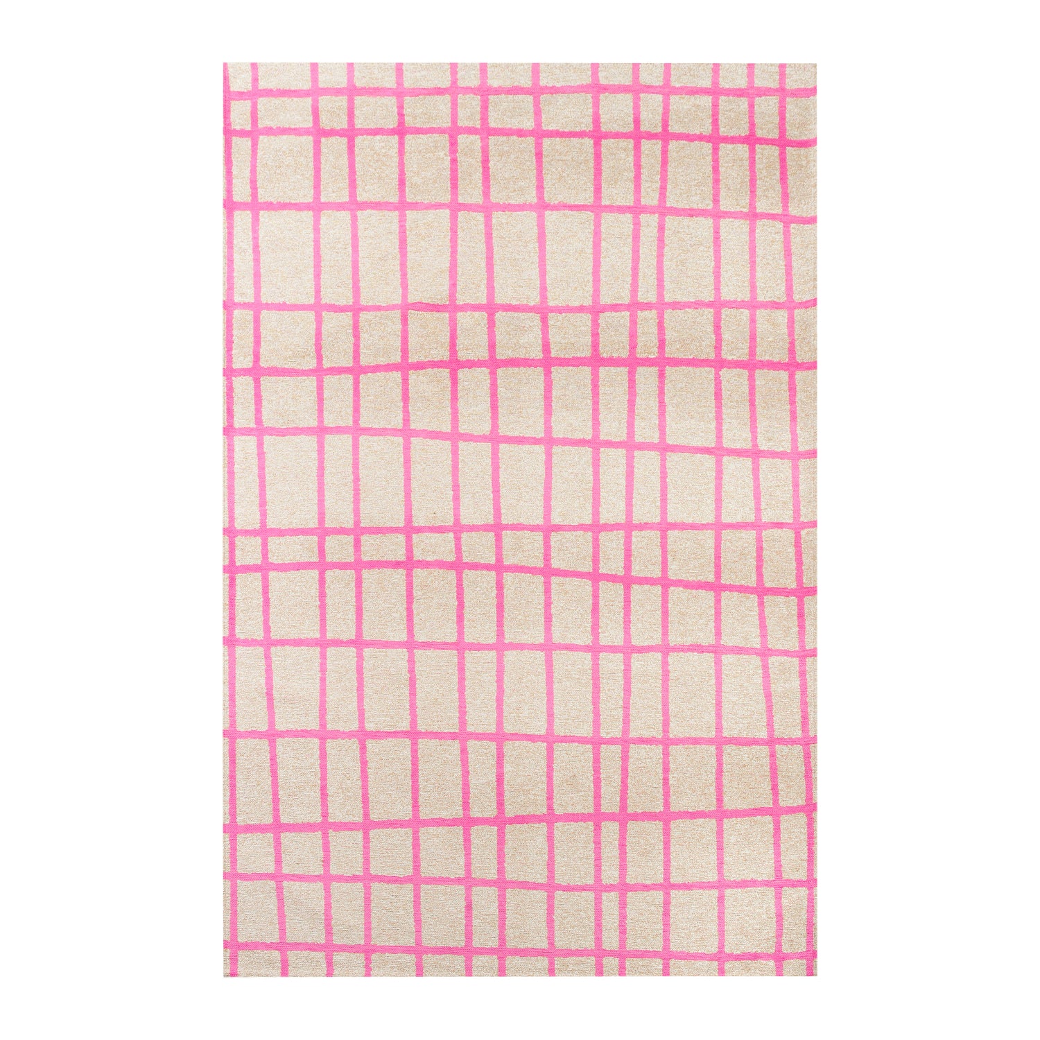 Lola & Moi Caro Vloerkleed - Hot Pink  - 140 x 200 cm