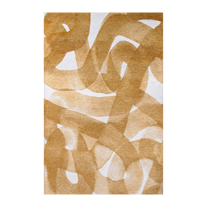 Lola & Moi My Way Vloerkleed - Mustard  - 240 x 340 cm