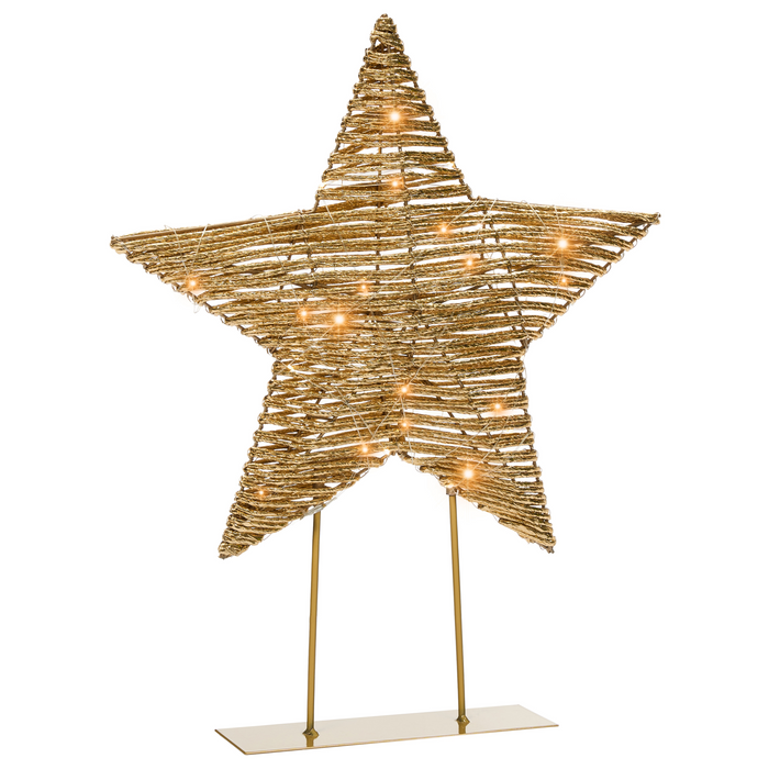 Beliani - FARUP - LED-decoratie - Goud - IJzer