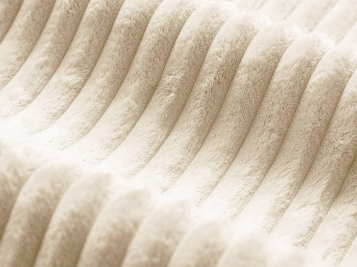 Micadoni 3-zits hoekbank Martina ribstof rechts