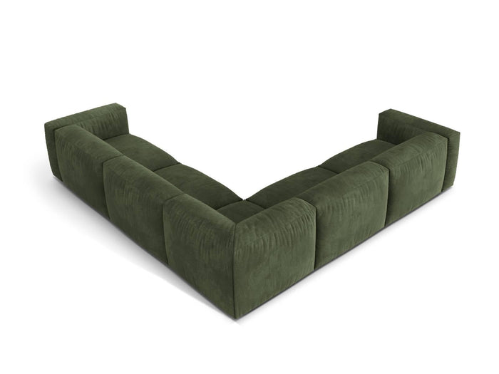 Micadoni 5-zits hoekbank Martina velvet