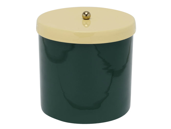 Present Time - Storage Jar Double Funky Retro - Groen & Geel