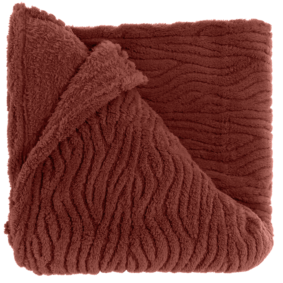 Unique Living - Plaid Clio 150x200cm - Marsala