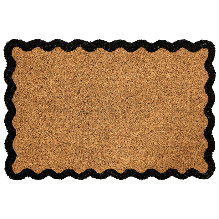 Beliani - PINATUBO - Deurmat - Natuurlijk - 60 x 90 cm - Kokos