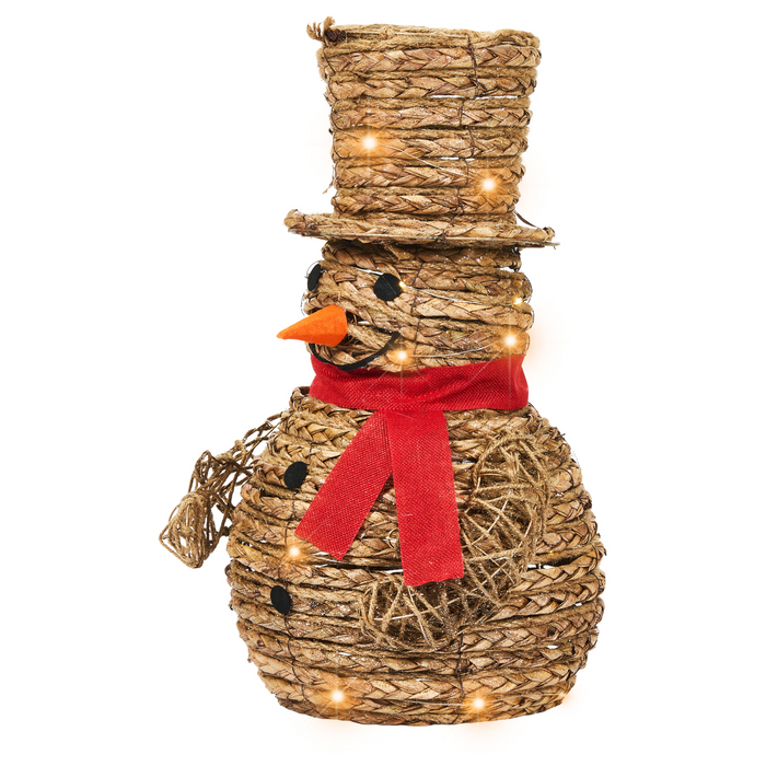 Beliani - OLAFSVIK - LED kerstdecoratie - Natuurlijk - IJzer