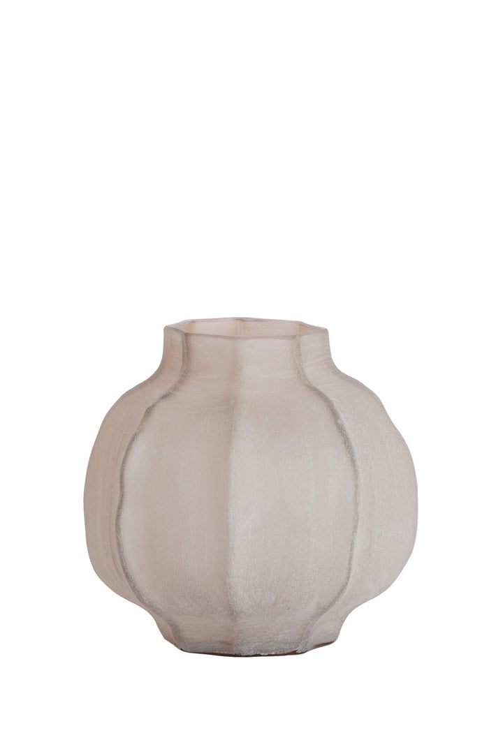 Light & Living - Vaas TEJEDA - Ø27x26 cm - Bruin