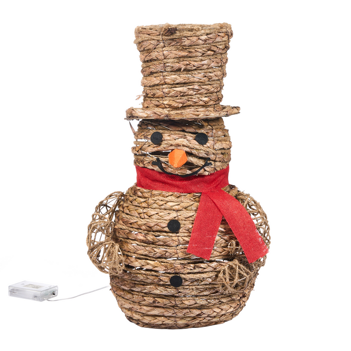 Beliani - OLAFSVIK - LED kerstdecoratie - Natuurlijk - IJzer