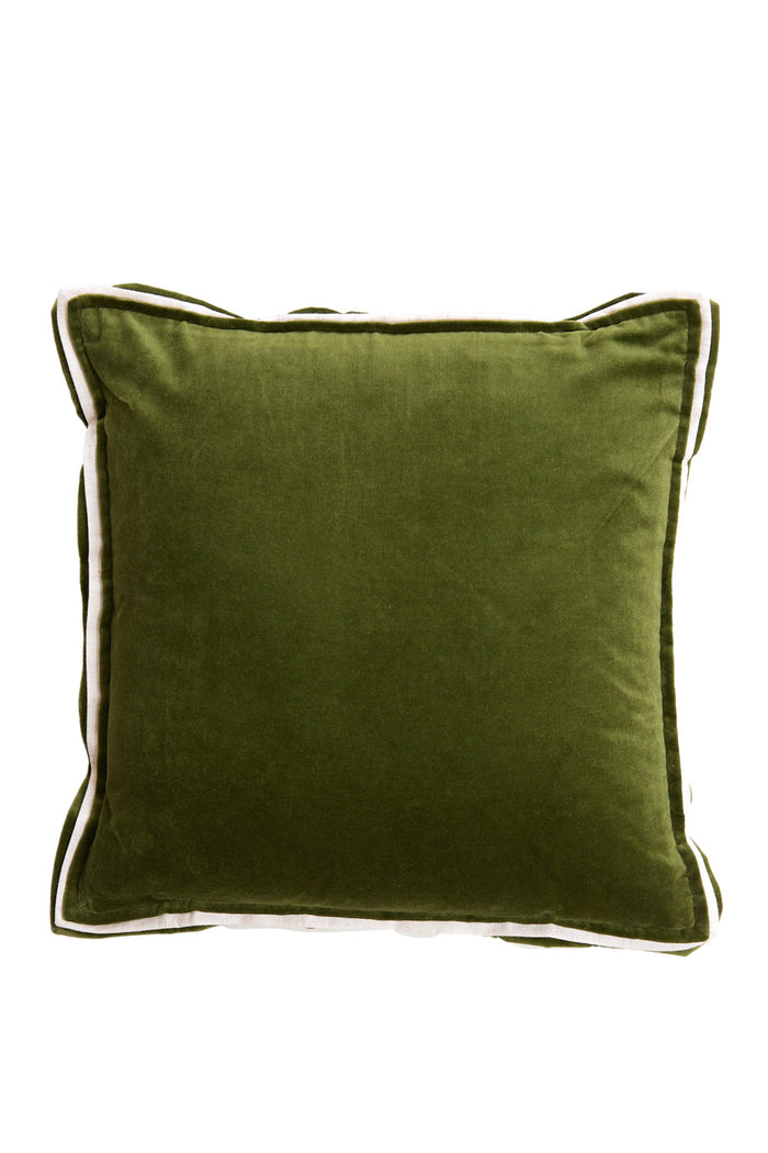 Light & Living - Sierkussen BAXLEY - Ø45x10 cm - Groen