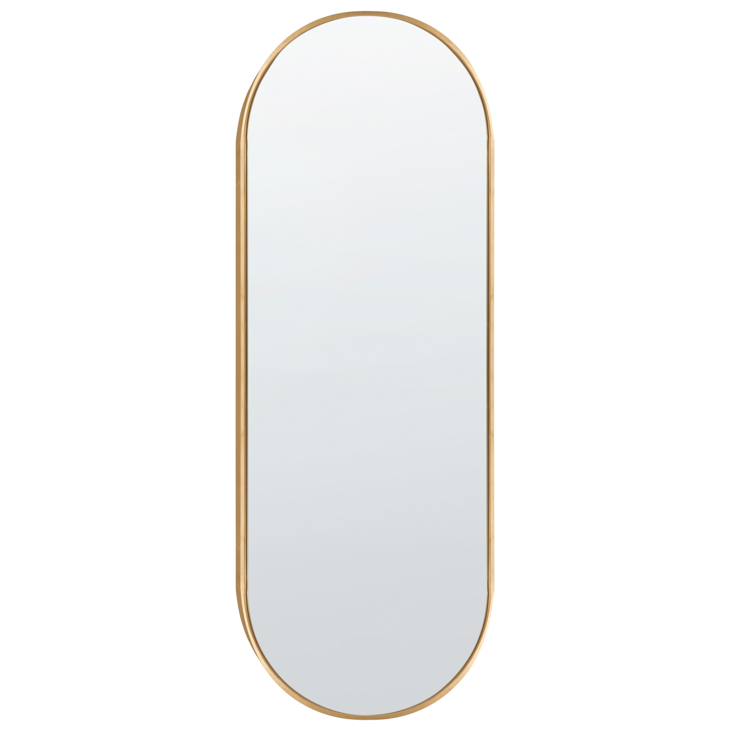 Beliani - AZEVILLE - Wandspiegel - Goud - IJzer