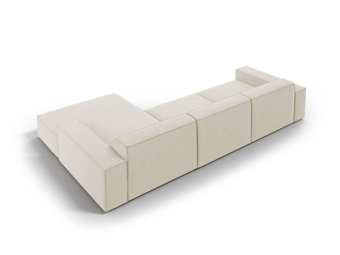 Micadoni 5-zits hoekbank Jodie velvet rechts