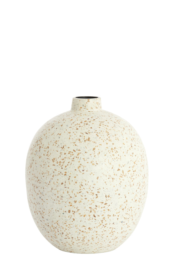 Light & Living - Vaas ORXETA - Ø28x34 cm - Wit