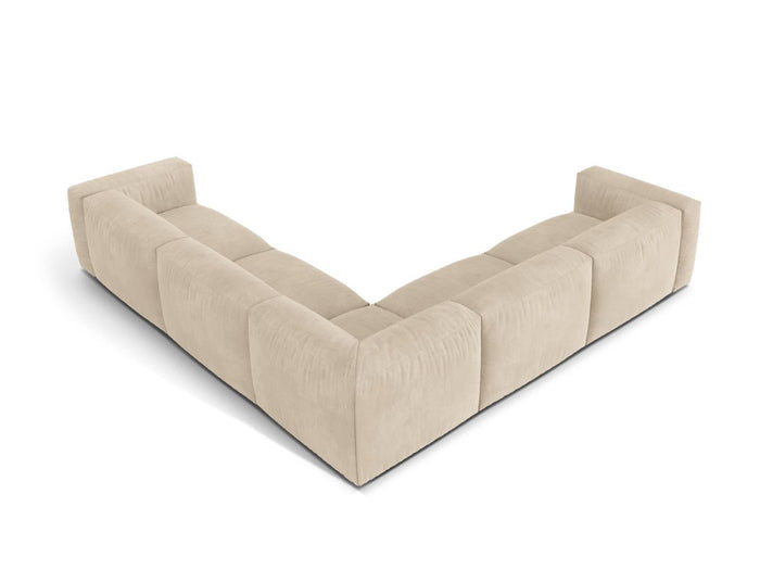 Micadoni 5-zits hoekbank Martina velvet