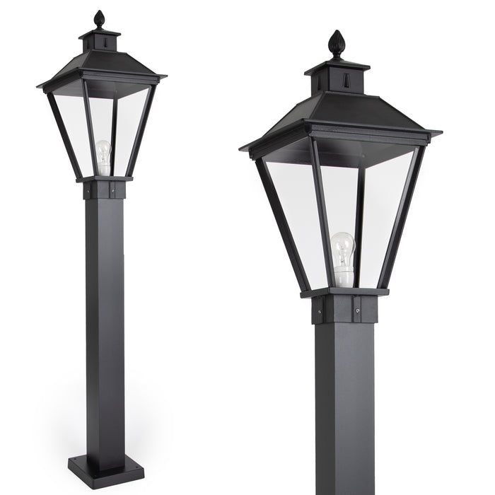 KS Verlichting KS Verlichting buitenlamp Square Terras XL zwart