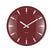Karlsson - Wandklok Realista Dome - Bordeauxrood- Ø35cm