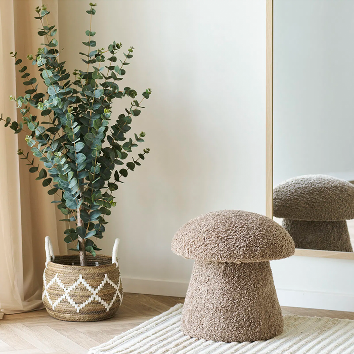 Artichok Beer Poef Teddy Bruin - Ø45 x 45 cm