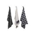 Cosy & Trendy Theedoeken Stoff Black Chambray 50 x 70 cm - 3 Stuks