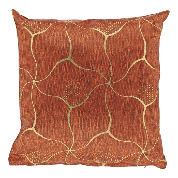 Unique Living - Sierkussen Celina 45x45cm - Orange Flame