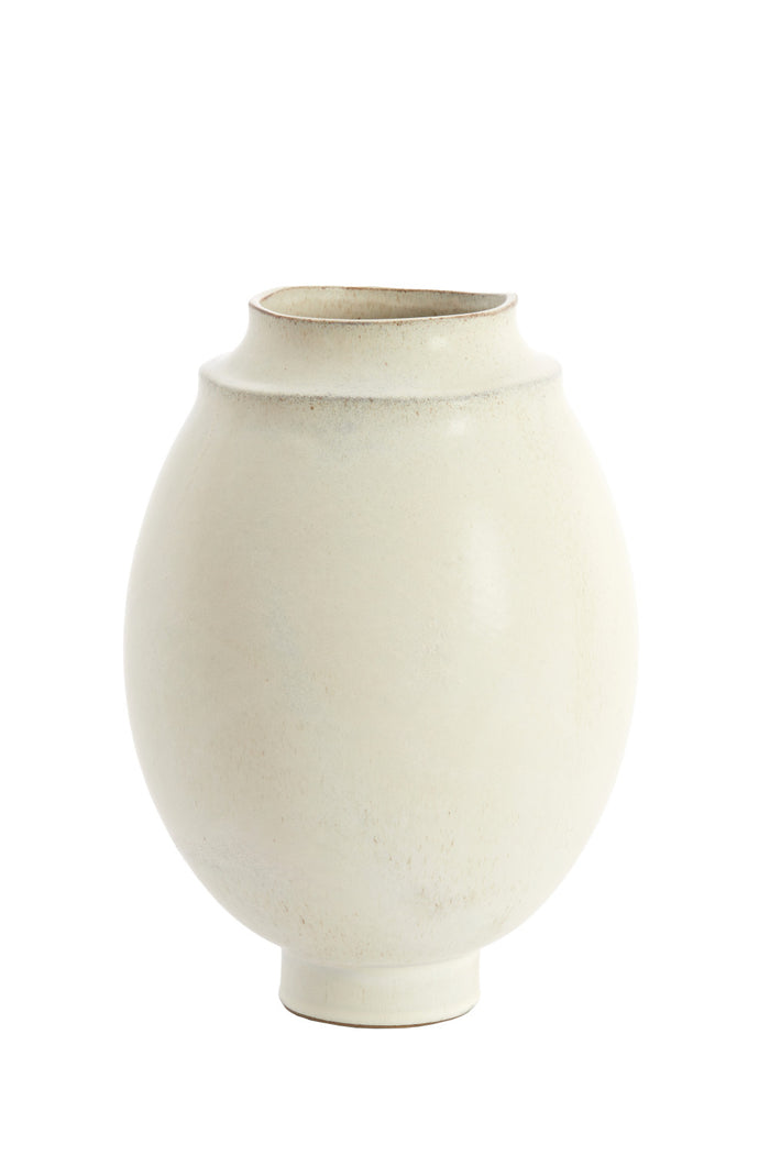 Light & Living - Vaas LOREA - Ø24.5x33.5 cm - Wit