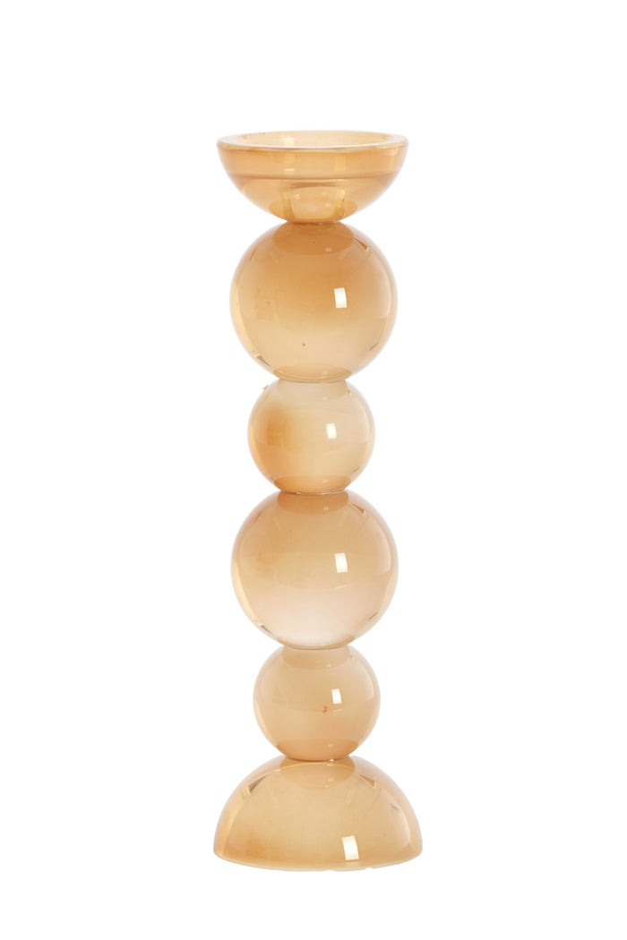 Light & Living - Kaarsenhouder ITINGA - Ø9.5x34 cm - Oranje