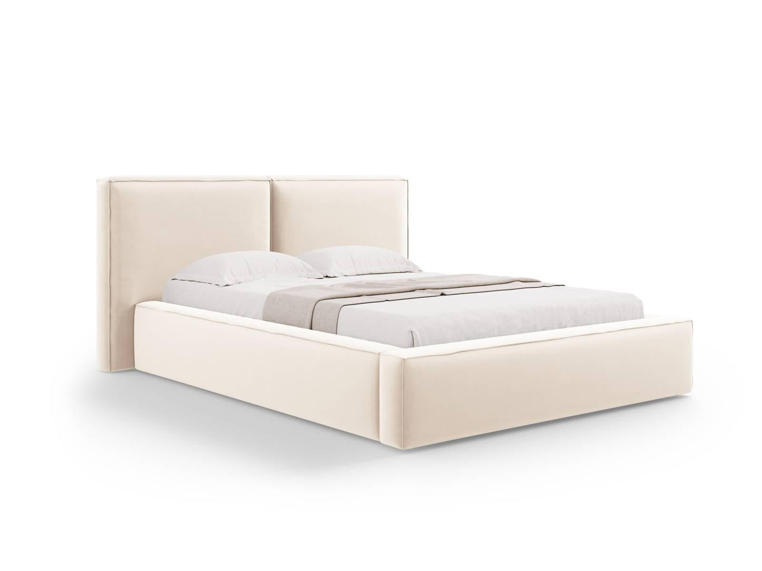 Micadoni Bedframe Jodie met opbergruimte velvet 140 x 200 cm