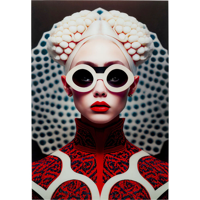 Wandfoto Vibe vrouw 80x120cm Kare Design