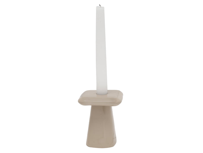 Present Time - Kandelaar Roca Small - Warmgrijs