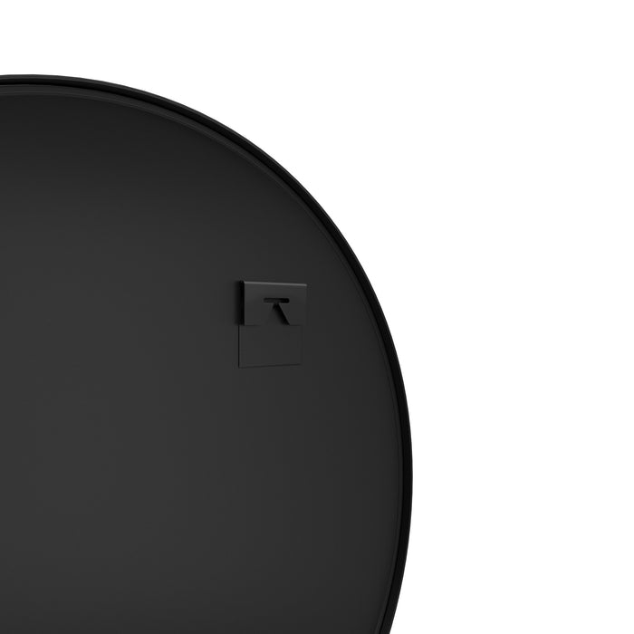 tectake® Ronde wandspiegel Fiona met aluminiumframe