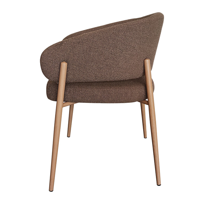 by fonQ Pluu Eetkamerstoel - Lichtbruin