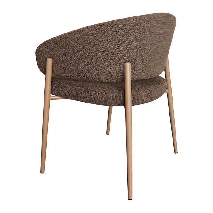 by fonQ Pluu Eetkamerstoel - Lichtbruin