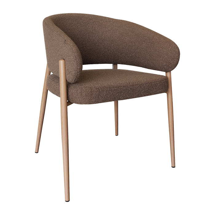 by fonQ Pluu Eetkamerstoel - Lichtbruin