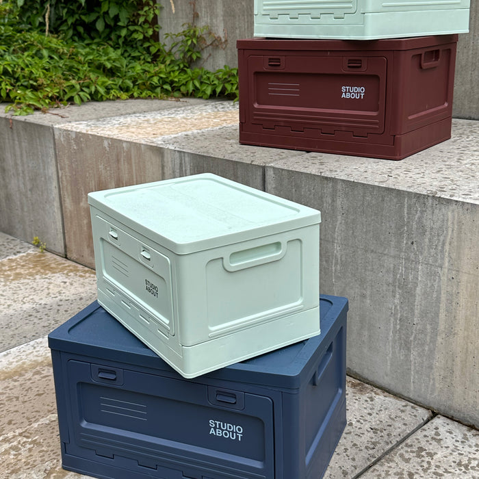 Studio About Box Opbergkrat Large - Dark Blue