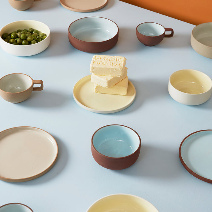 Studio About Clayware Koffiemok - Set van 2 - Sand