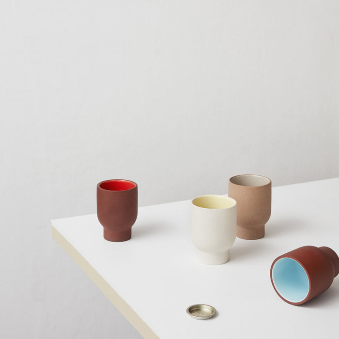 Studio About Clayware Mok - Set van 2 - Sand