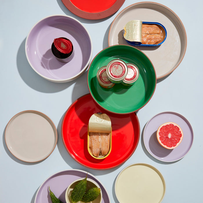 Studio About Clayware Dinerbord Ø 18,5 cm - Set van 2 - Sand