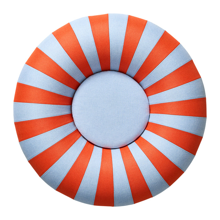 Studio About Float Poef Medium - Blue / Red