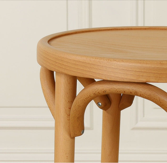 Fameg Diana houten barkruk naturel - 61 cm