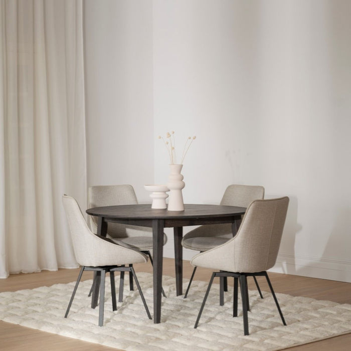 Rowico Home Filippa Uitschuifbare Ronde Tafel - 120|165 Cm -