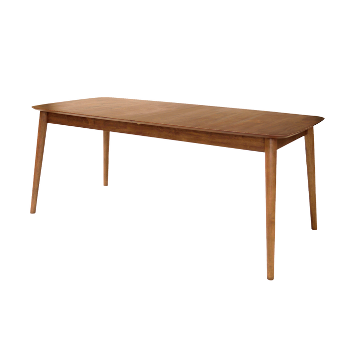 Lisomme Victor Uitschuifbare Houten Eettafel 180 x 90 cm - Walnoot