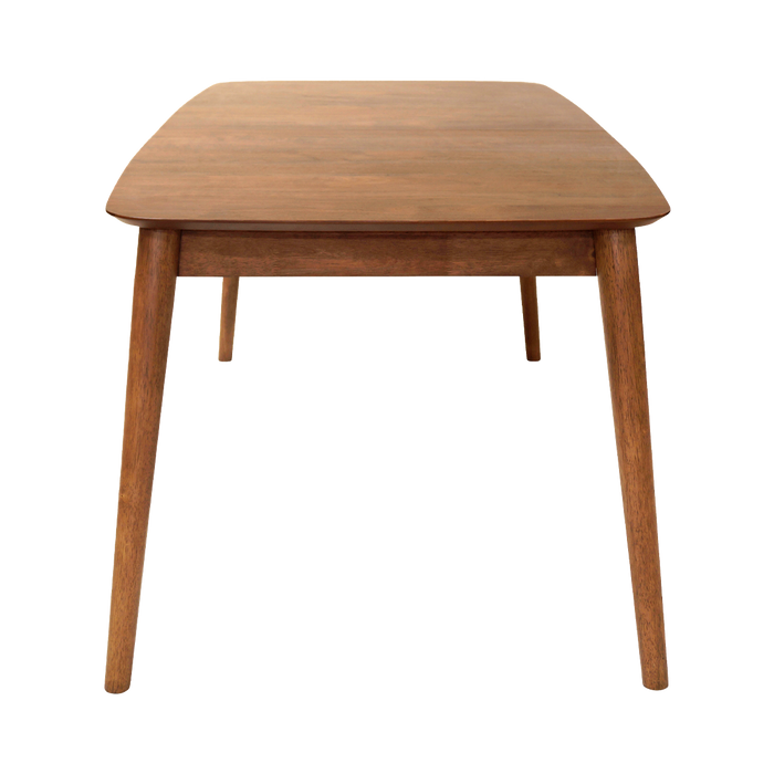 Lisomme Victor Uitschuifbare Houten Eettafel 180 x 90 cm - Walnoot