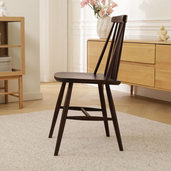 Fameg Filou Houten Spijlenstoel Walnoot