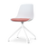 Nolon Nola-Liv Eetkamerstoel Wit - Terracotta - Draaibaar - Wit