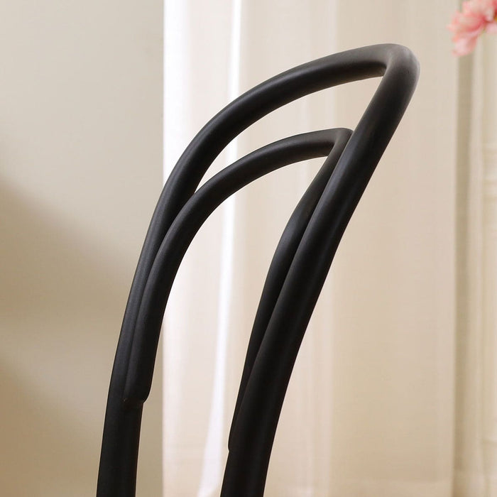 Fameg Vienna Thonet No.14 Houten Bistrostoel Zwart - Rotan Zitting