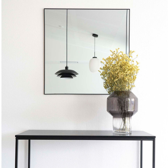 Artichok Annelot glazen vaas zwart - Ø 19,5 cm