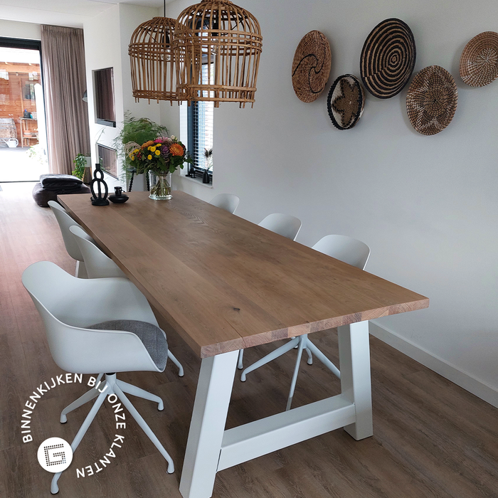 Nolon Nola-Liz Eetkamerstoel Zwart - Lichtgrijs - Draaibaar - Wit