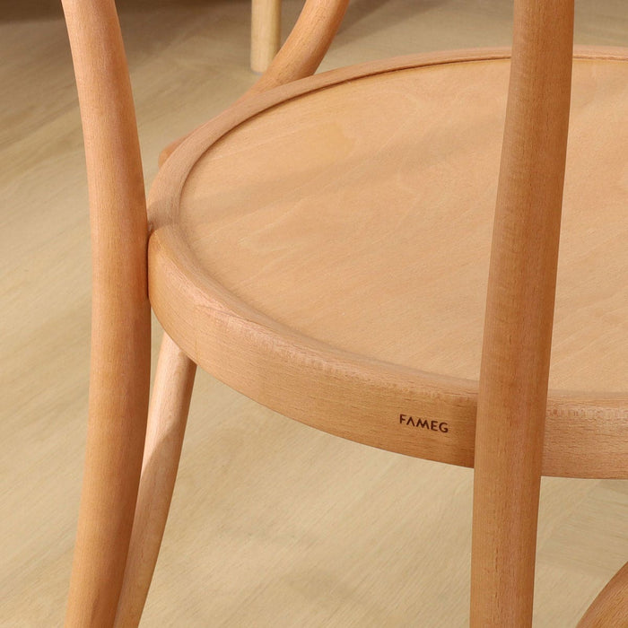 Fameg Venice No. 9 Houten Eetkamerstoel Naturel - Met Armleuning