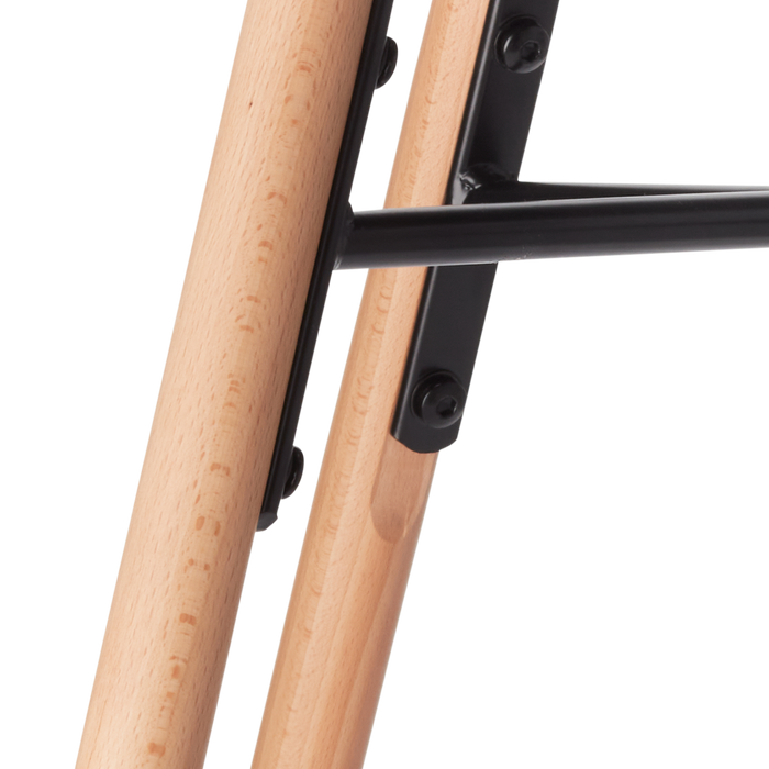 Nolon Nena-Liz Eetkamerstoel Wit - Armleuning - Beige Kussen