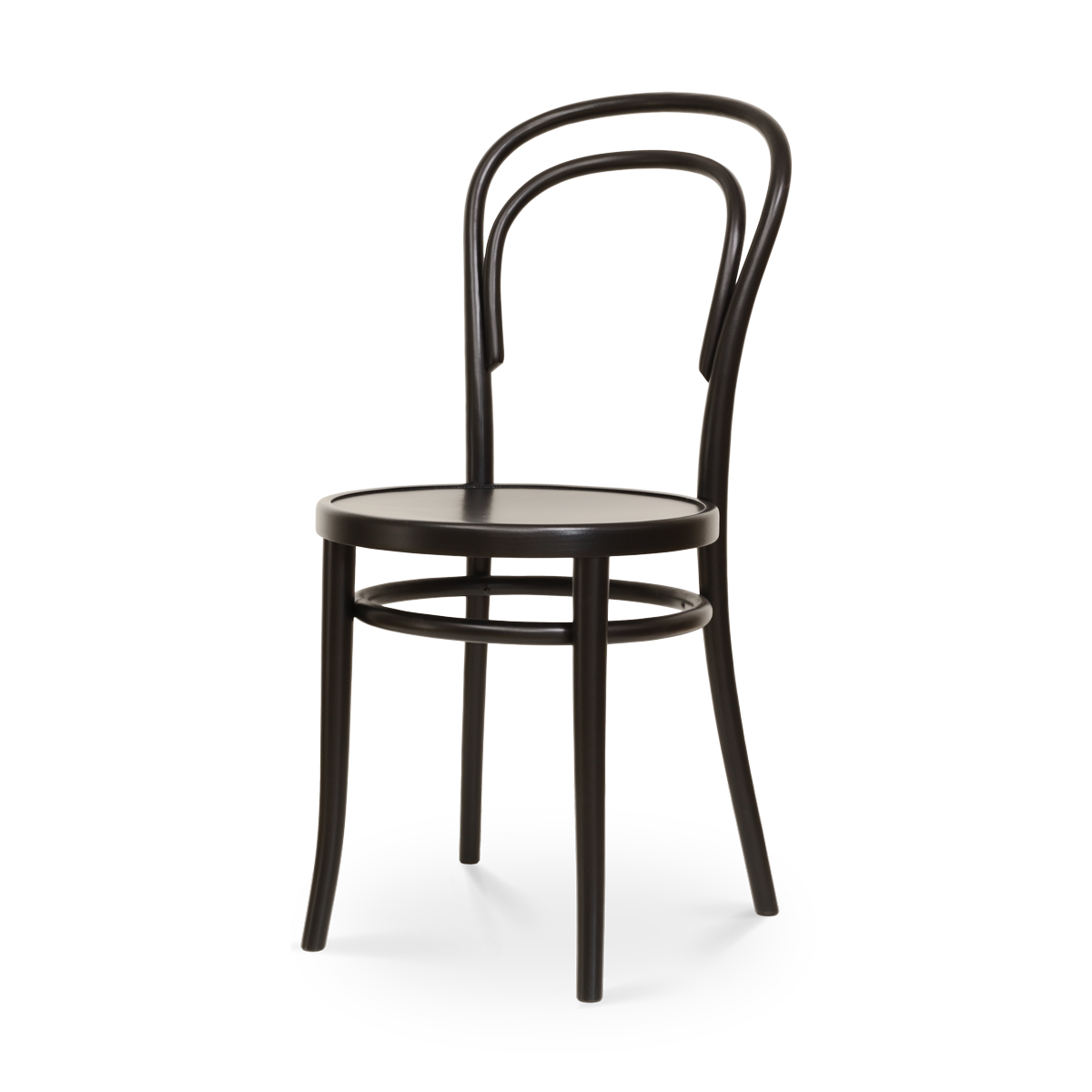 Fameg Vienna Thonet No.14 Houten Bistrostoel Zwart